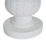 Berra MGO Outdoor Patio Side Table Umbrella Base with Sand-Filling Design