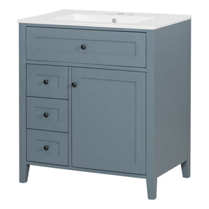 30-Inch Bathroom Vanity with Storage