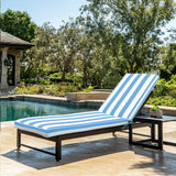2pcs set outdoor lounge chair cushion replacement patio funiture seat cushion chaise lounge cushion