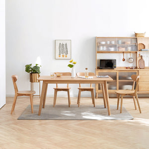 Simple Dining Chair, Solid Chair Table For Living Room Chair