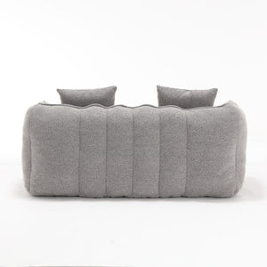 Cozy Beanbag Chair With High Resilience Foam Core For 2
