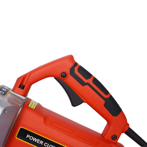 Heavy Duty Electric 14" Cut Off Saw With Water Line Attachment - Black / Silver