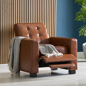 Langseth - Contemporary Tufted Pushback Recliner