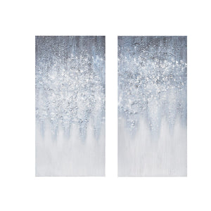 Frosted Reverie™ Winter Glaze Diptych Canvas Art Set