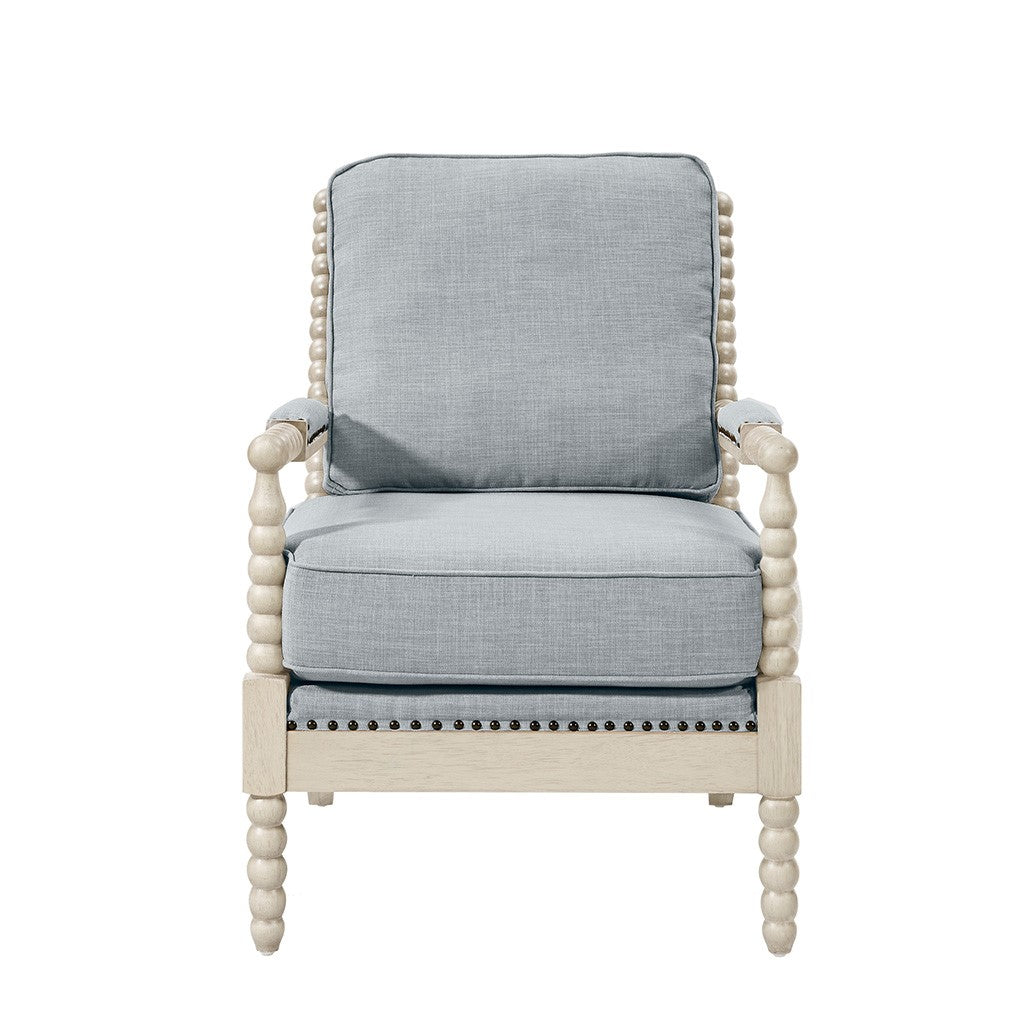 Automata Arm Chair with Open-Back Spindle and Turned Design