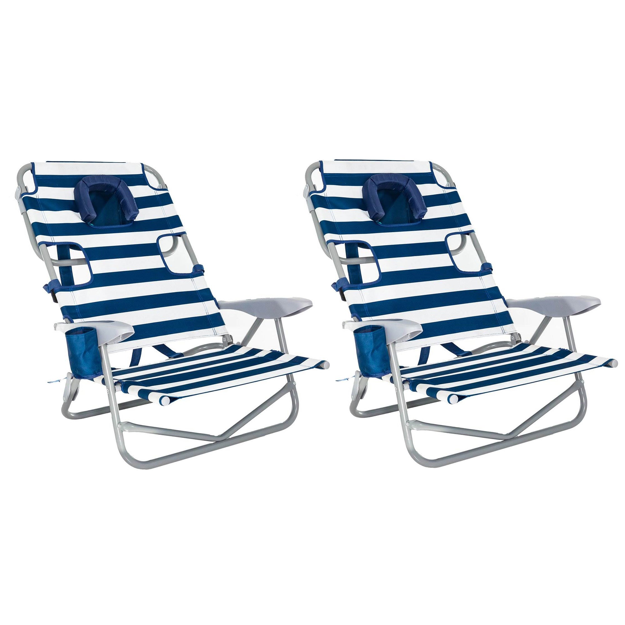 Ostrich-On-Your-Back-Outdoor-Lounge-5-Position-Recline-Beach-Chair-(2-Pack)-Chairs-&-Seating