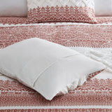 3 Piece Cotton Duvet Cover Set with Chenille Tufting - King/Cal King : 106W x 94L - Tuesday Morning - Comforters & Duvets