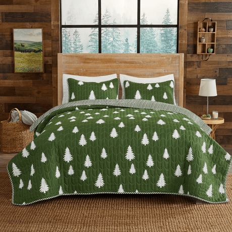 3-piece-lodge-printed-quilt-arrowhead-Quilts-&-Comforters