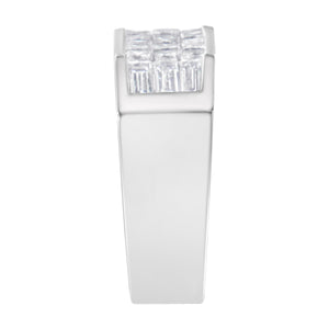 14KT White Gold Diamond Ring (1 3/4 cttw, G-H Color, VS2-SI1 Clarity)