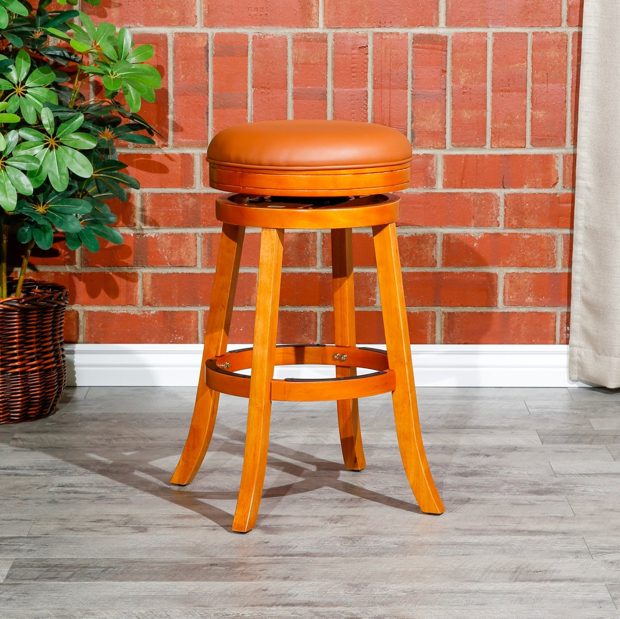 30-bar-stool,-natural-finish,-saddle-leather-seat-Table-&-Bar-Stools