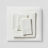 300 Thread Count Solid Organic Sheet Set - Threshold