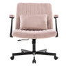 Criss Cross Armrest Office Chair With Wheels