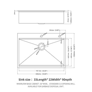 Drop In Kitchen Sink With Workstation, 16 Gauge - Brushed Nickel