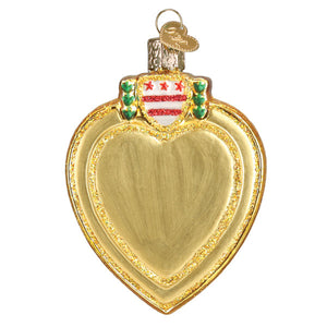 Purple Heart Ornament by Old World Christmas