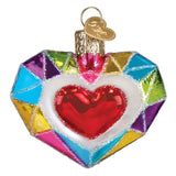 Faceted Heart Ornament by Old World Christmas