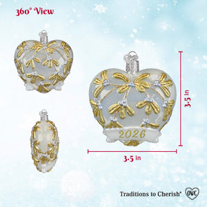 2026 Heart Ornament