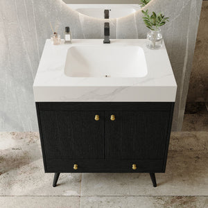 Contemporary Free-standing Bathroom Vanity