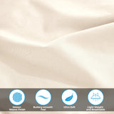 Egyptian Cotton 300 Thread Count Solid Deep Pocket Bed Sheet Set - Egyptian Cotton Sheet Set by Superior Brand
