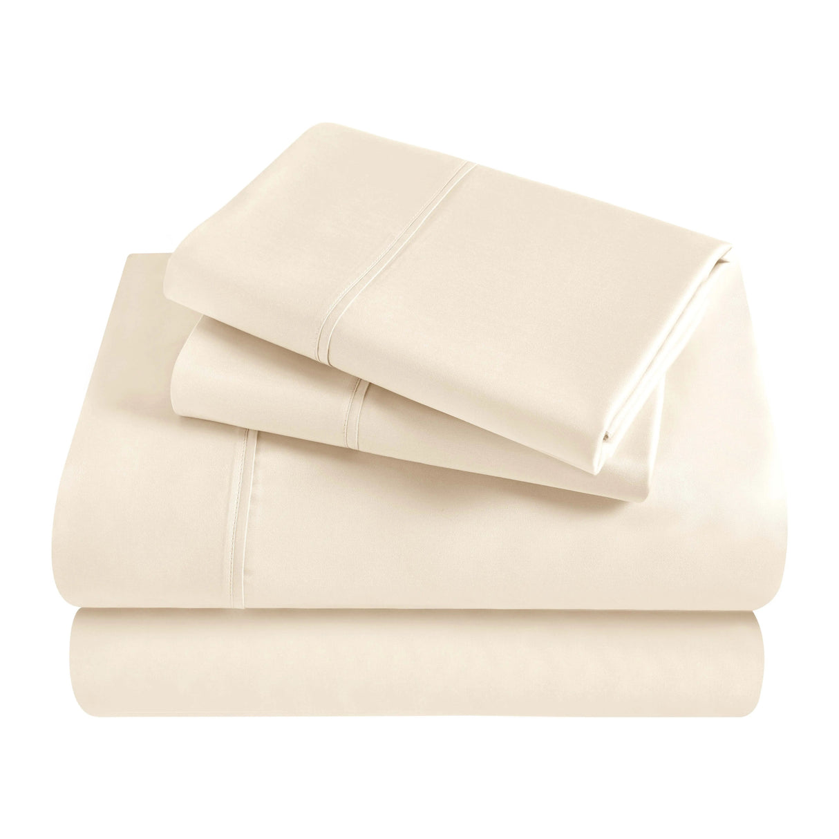 Egyptian Cotton 300 Thread Count Solid Deep Pocket Bed Sheet Set - Egyptian Cotton Sheet Set by Superior Brand