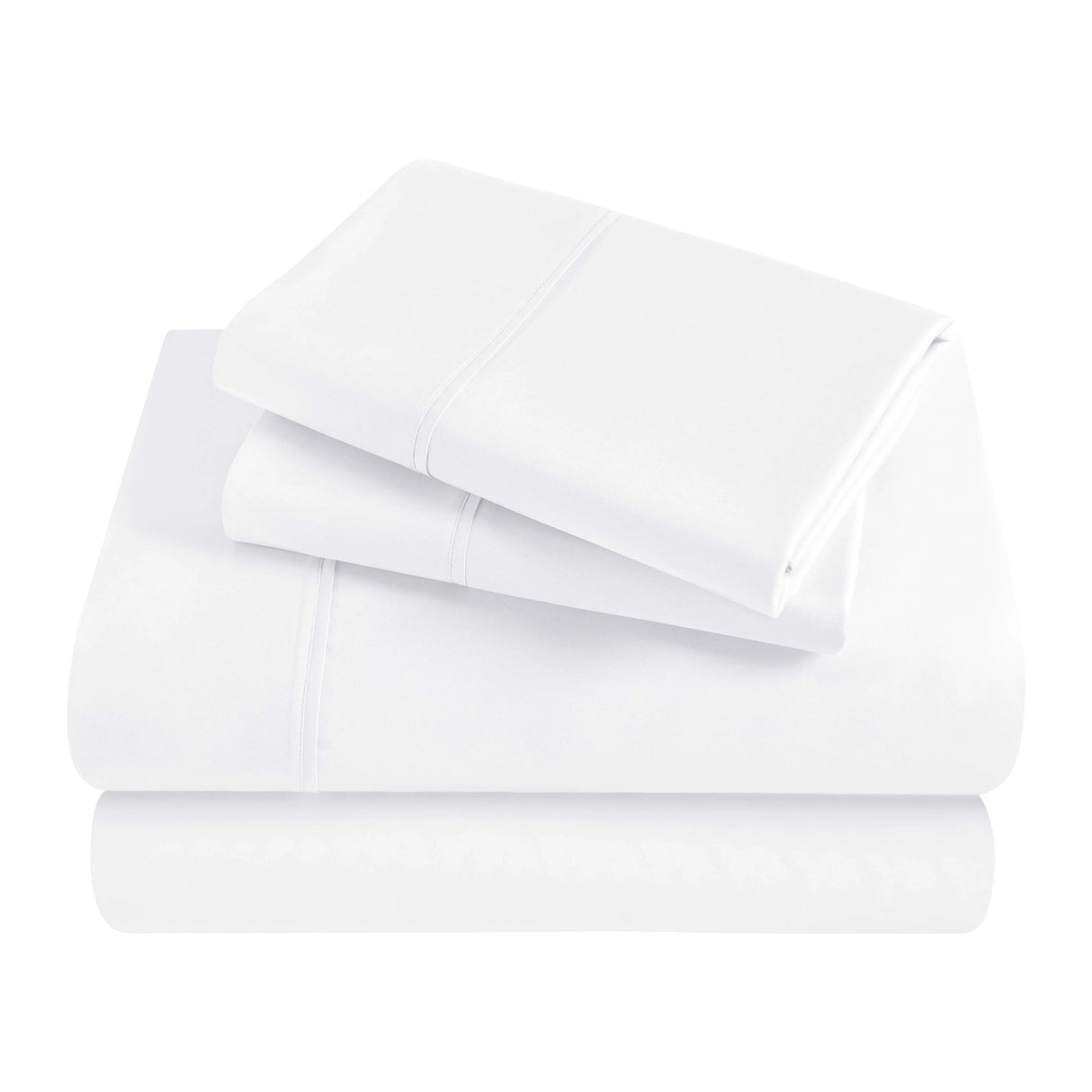 Egyptian Cotton 300 Thread Count Solid Deep Pocket Bed Sheet Set - Egyptian Cotton Sheet Set by Superior Brand