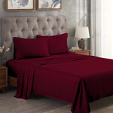 Egyptian Cotton 300 Thread Count Solid Deep Pocket Bed Sheet Set - Egyptian Cotton Sheet Set by Superior Brand