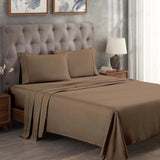 Egyptian Cotton 300 Thread Count Solid Deep Pocket Bed Sheet Set - Egyptian Cotton Sheet Set by Superior Brand