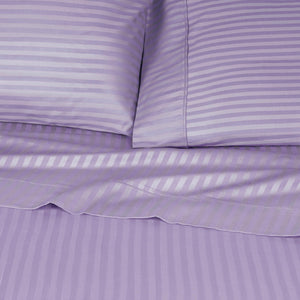 Egyptian Cotton 300 Thread Count Striped Deep Pocket Sheet Set - Egyptian Cotton Sheet Set by Superior Brand
