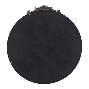 Classic Design Mirror With Baroque Inspired Frame For Bathroom, Entryway Console Lean Against Wall