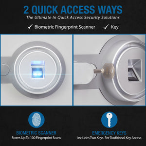 Biometric Fireproof Protection Safe