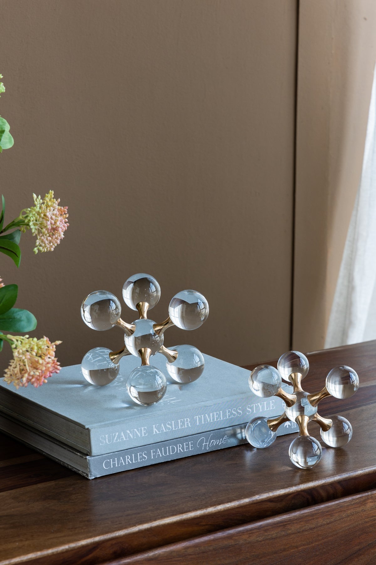 Clear Glass Sculpture