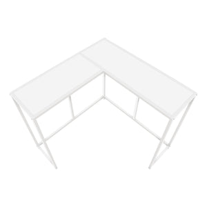 Corner Accent Console Table For Entryway, Unique L-Shaped Design