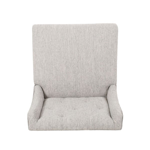 Vienna - Contemporary Fabric Tufted & Wingback Counter Stools (Set of 2)