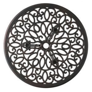 Charleston 3 Pieces Cast Bistro Set - Copper