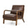 30.75''h mid century refined leatherette accent armchair with rubber wood frame - Tuesday Morning - Arm Chairs