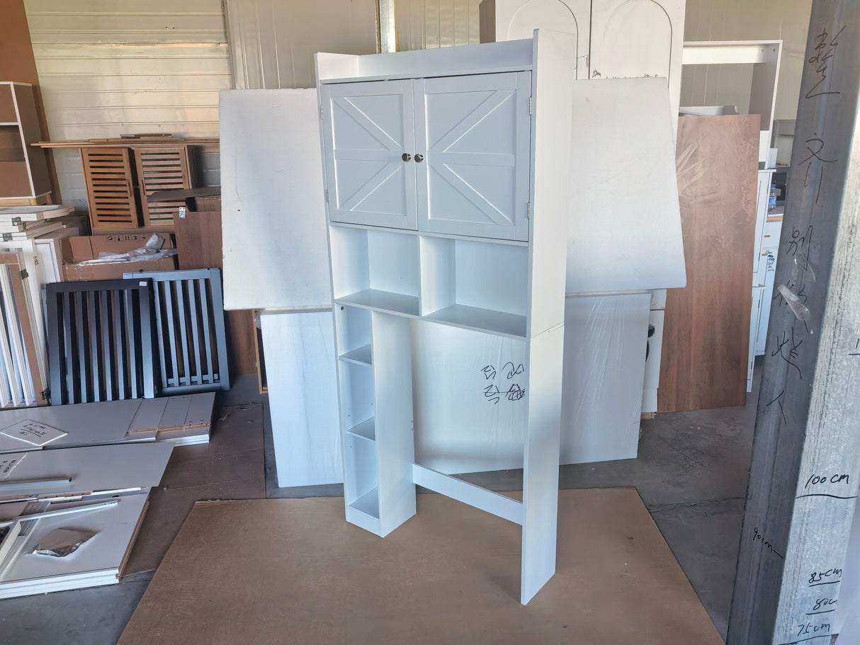 Over-The-Toilet Storage Cabinet with Adjustable Shelf