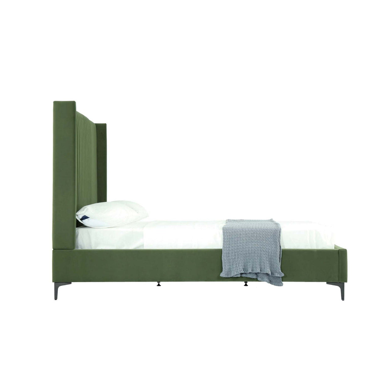 Promenade - Bed With Upholstered Headboard And Slats