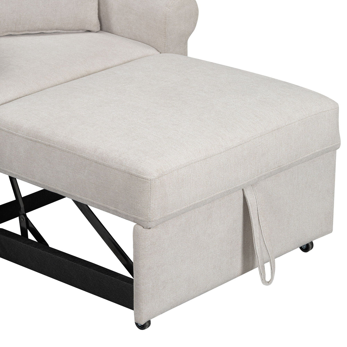 Convertible Sleeper Chair With Adjustable Backrest