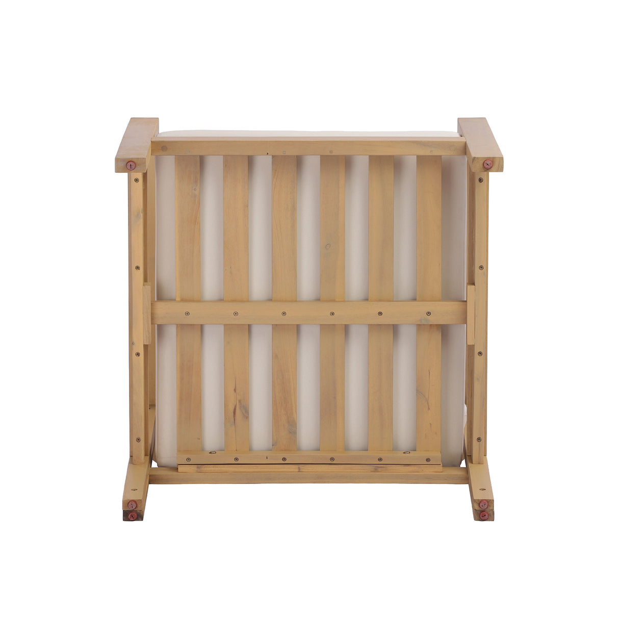 Acacia Wood Patio Furniture Club Chair with Soft Cushion