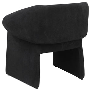 Mcdonald - Upholstered Sloped Arm Accent Chair - Black