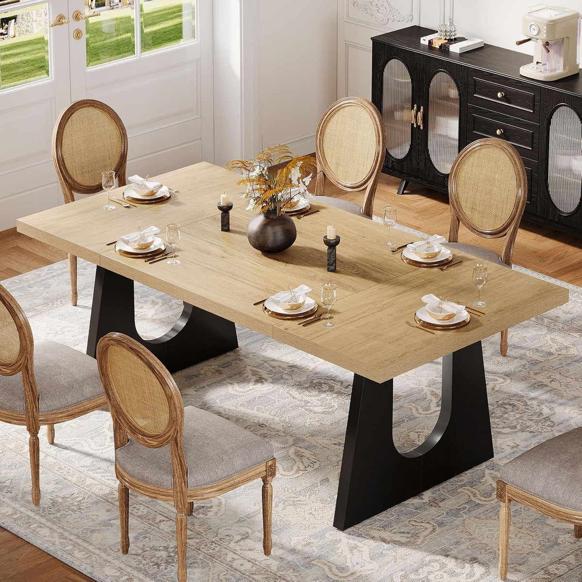 Dining Large Rectangular Kitchen & Dinner Table