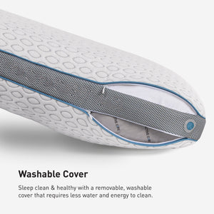Cooling Pillow with Dual-Sided Comfort - BedGear Frost Pillow 3.0, White