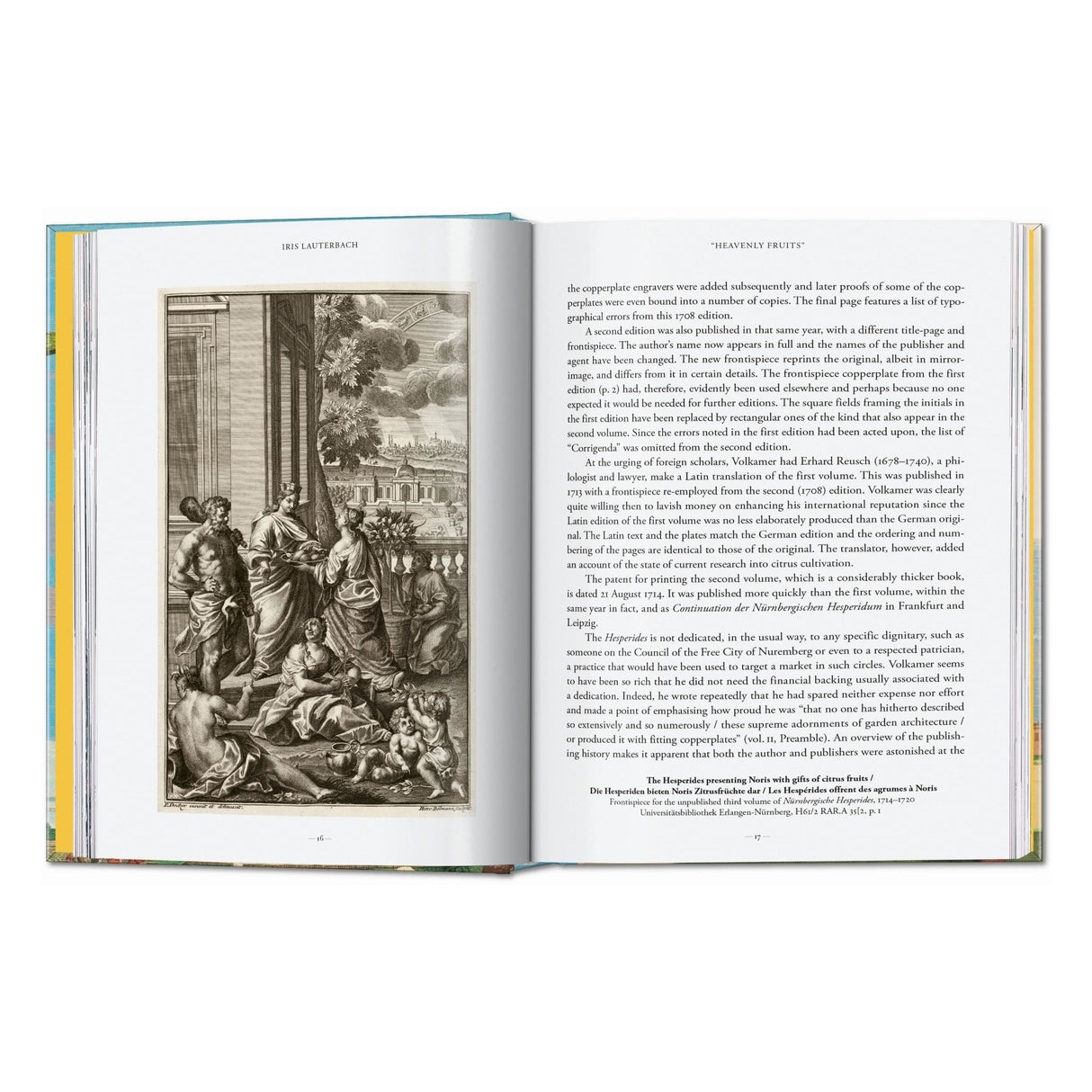 J. C. Volkamer. The Book of Citrus Fruits. 45th Ed. (German, French, English)