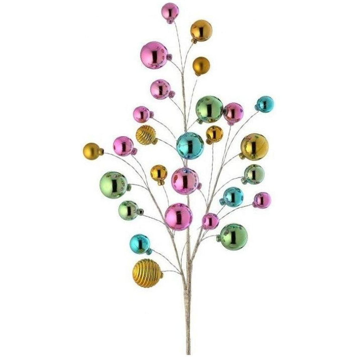31" Shiny Matte Ball Spray: Pastel