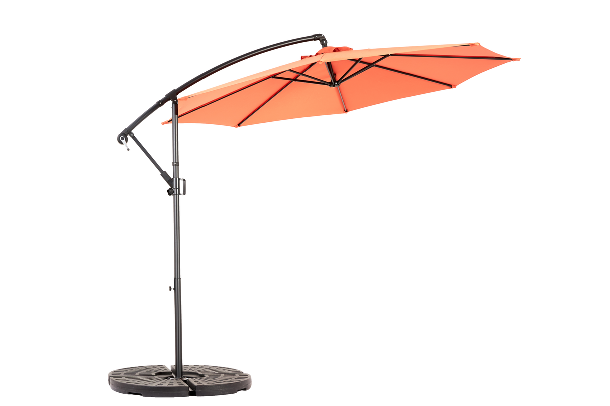Best Choice Products 10ft Offset Hanging Market Patio Umbrella