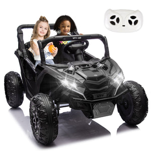 24V Two-Seater Kids Ride-On UTV with Parental Remote Control
