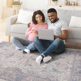 NAAR PAYAS Traditional Non-Shedding and Stain Resistant Area Rug