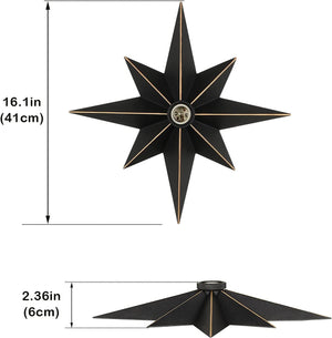Flush Mount Industrial Ceiling Light