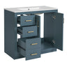 Bathroom Vanity With Sink Combo, Storage Cabinet