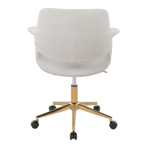 Vintage Flair - Mid Century Modern Office Chair