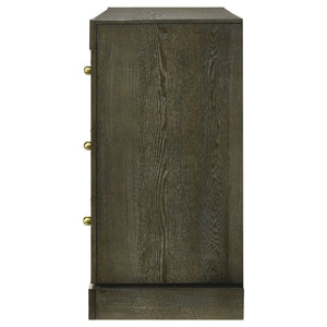 Sundance - 6 Drawer Dresser Cabinet - Dark Brown